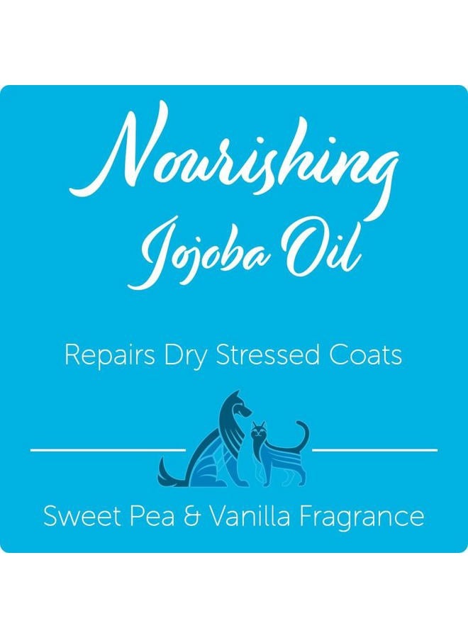 nootie Jojoba Oil Pet Shampoo 16Oz,Sweet Pea & Vanilla, 16-Ounce Dog Shampoo & Cat Shampoo Pet Grooming - Image 4