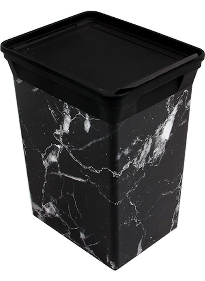 Q-Trash Bin 20 L Black Marble Dustbin - pzsku/Z1E8ED25E2E15C2864666Z/45/_/1731060751/fbeccac8-aa8e-4369-929e-bdaa5eb0bf2c