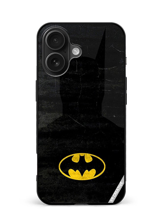 Protective Case Cover For Apple iPhone 16 Plus Batman Design Multicolour