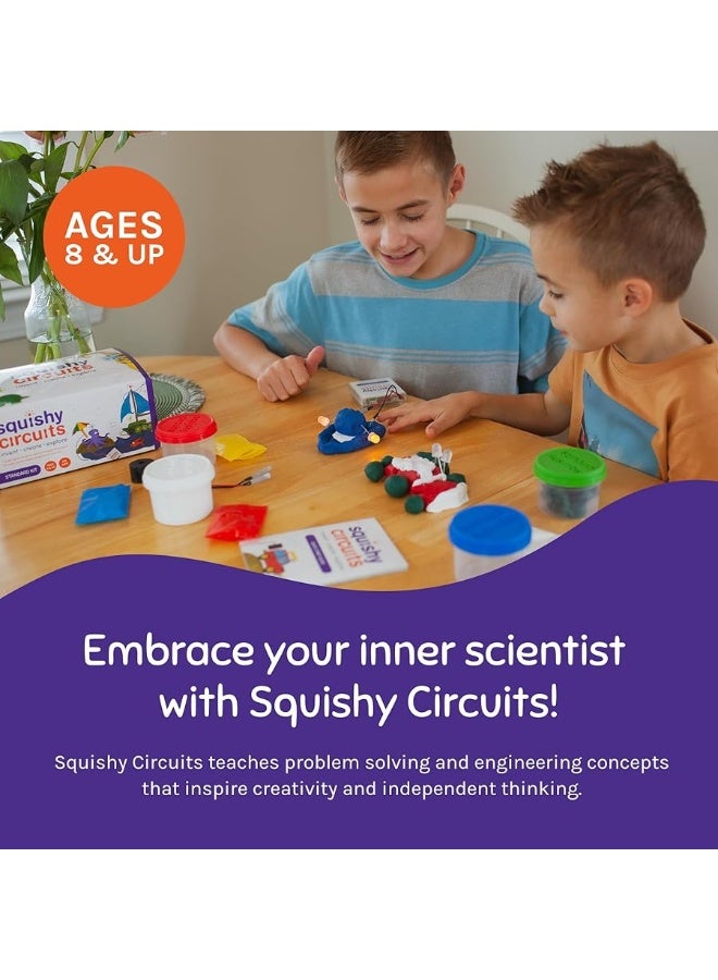 Squishy Circuits Standard Squishy Circuits Kit - Explore Electrical Circuits with Play Dough - STEM Science Kits for Kids Age 8-12 - Fun and Educational at Home, Classroom, Camp, and More! - Image 3