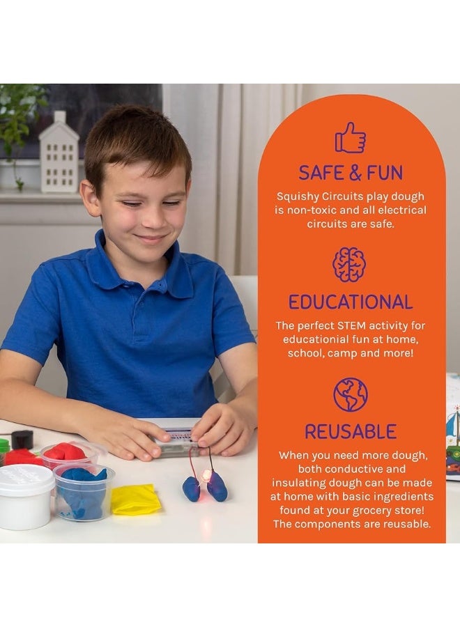 Squishy Circuits Standard Squishy Circuits Kit - Explore Electrical Circuits with Play Dough - STEM Science Kits for Kids Age 8-12 - Fun and Educational at Home, Classroom, Camp, and More! - Image 4