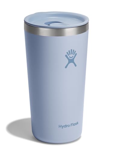 Hydro Flask All Around Tumbler Press-in Lid, Insulated Travel Mug, Stainless Steel Coffee Cup 20 Oz Surf Blue - Image 2
