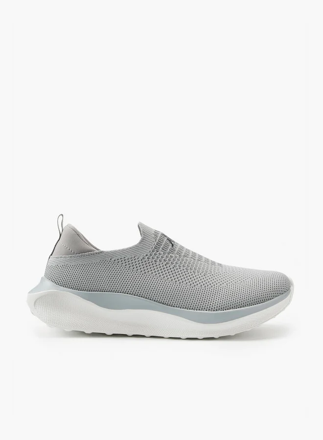Kappa Men's Textured Slip-On Sports Shoes