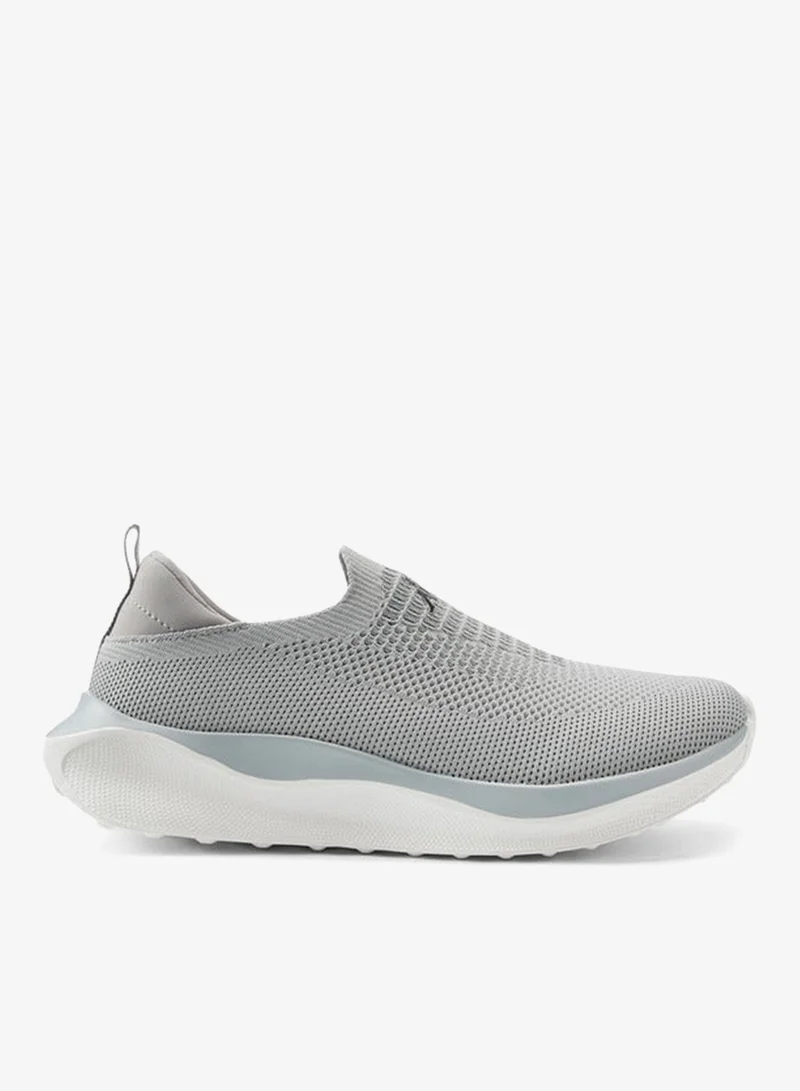 Men's Textured Slip-On Sports Shoes