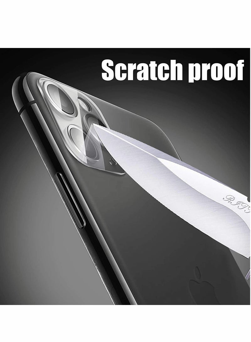 Y&D 3 Pack Camera Protector for iPhone 11 pro, HD Definition, Anti-Scratch Ultra Thin Tempered Glass Lens Screen Protector, Easy Installation  - Image 5