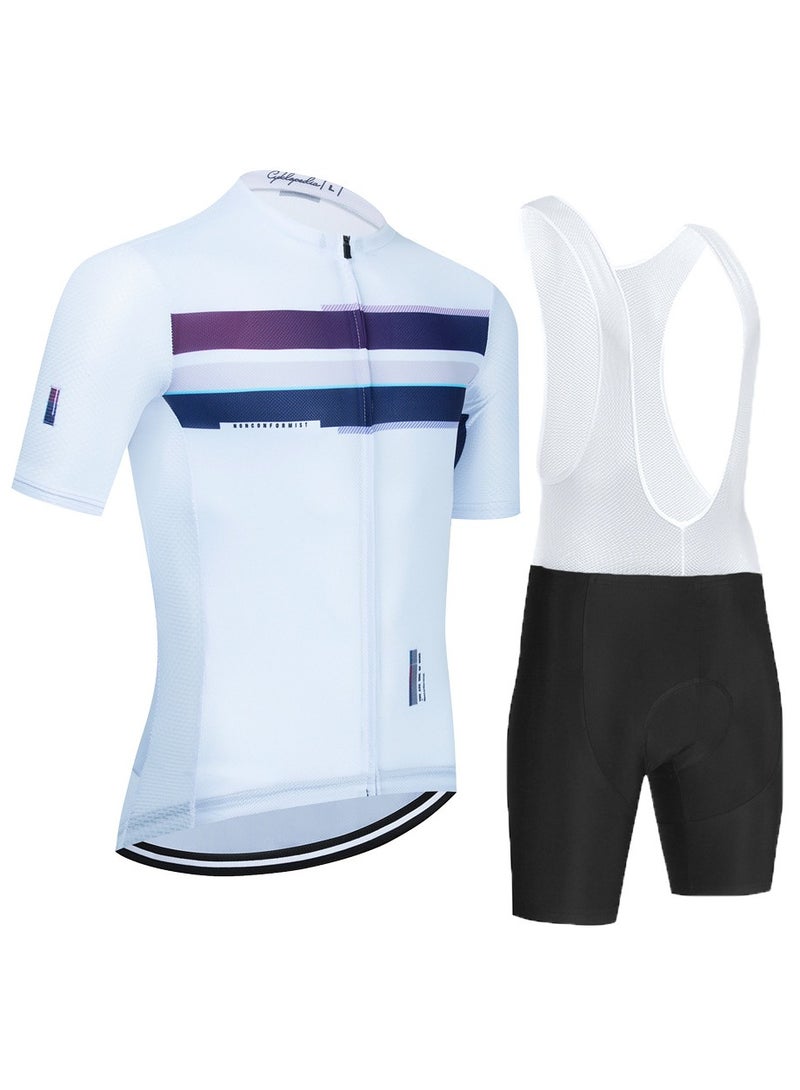 KUYING Summer Short Sleeved Cycling Suit Set - Image 1