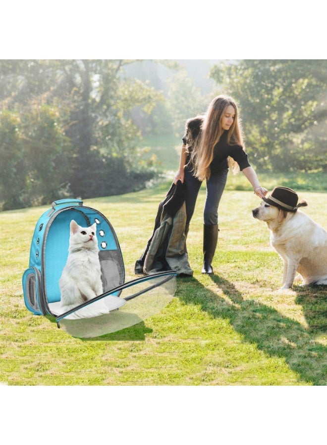 Breathable backpack with double shoulder straps for carrying pets, cats- and dogs for outings and travel- pet supplies - Image 5