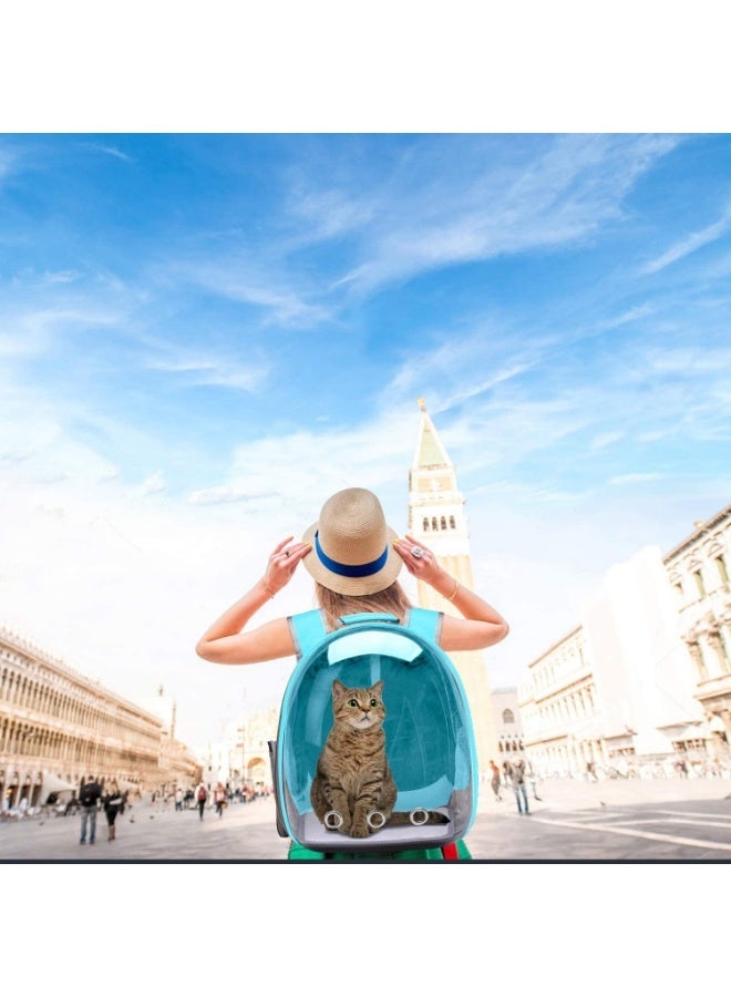 Breathable backpack with double shoulder straps for carrying pets, cats- and dogs for outings and travel- pet supplies - Image 4