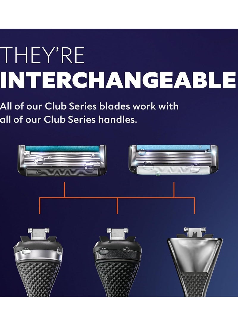 DOLLAR SHAVE CLUB - Dollar Shave Club | 6 Blade Razor Refills (8 Pack) | 6 Stainless Steel Blades for a Close & Comfortable Shave - Image 1