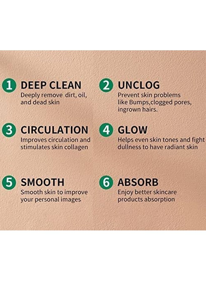 NIL JO Exfoliating Glove Dead Skin Remover - Body Scrubber Exfoliator, Deep Exfoliating Mitt for Body, Double Layer Exfoliating Gloves for Dead Skin, Tan Removal for Face and Body (Black) - Image 5