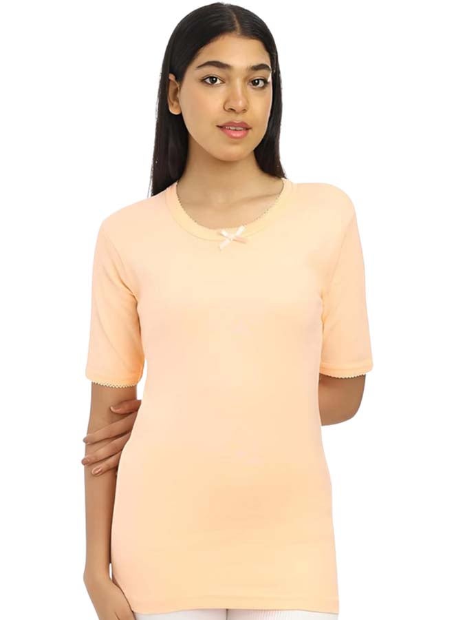 Dahab Cotton Half Sleeves Undershirt Round Neck For Womenimon - Image 1