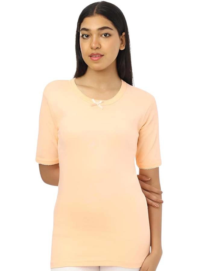 Dahab Cotton Half Sleeves Undershirt Round Neck For Womenimon - Image 2