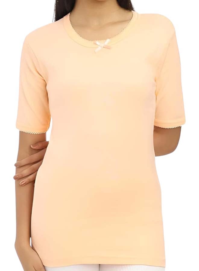 Dahab Cotton Half Sleeves Undershirt Round Neck For Womenimon - Image 3