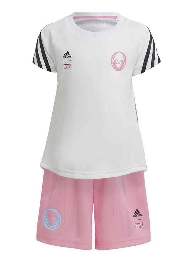 adidas Girls adidas X Marvel's Ghost Spider Summer Set