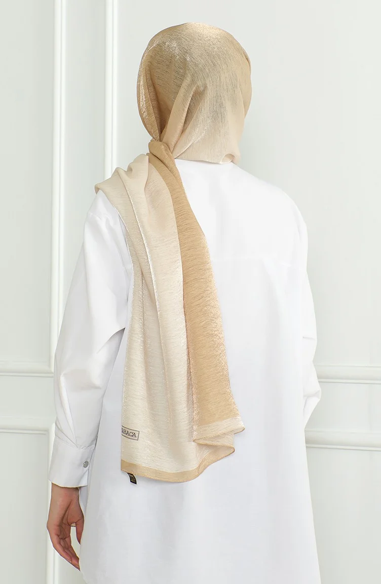 سيفا ميرفي Karaca Degrade Shimmer Shawl 81059-11 Gold Mustard