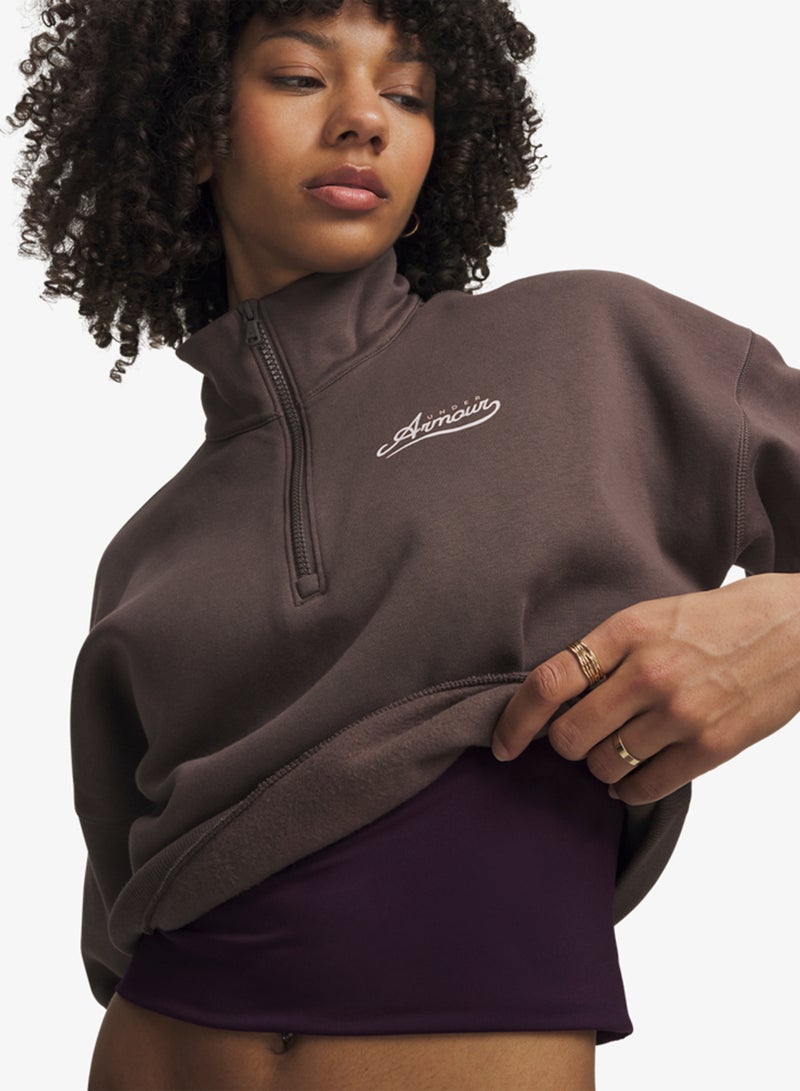 UNDER ARMOUR Rival Fleece Varsity Sweatshirt - Image 3