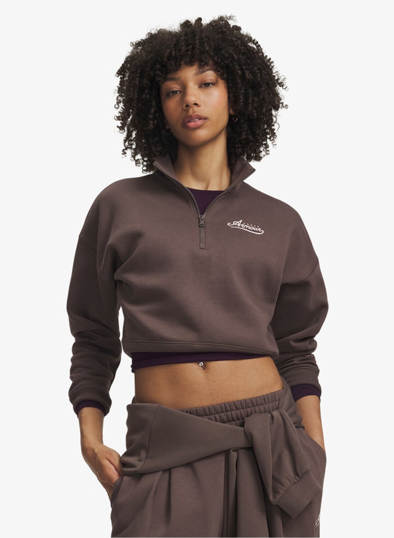 UNDER ARMOUR Rival Fleece Varsity Sweatshirt - Image 1