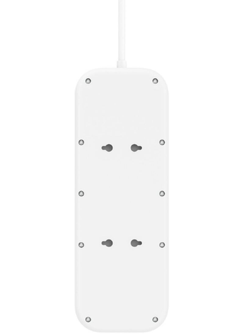 Belkin Surge Protector Power Extension Socket with 8 Outlets with 1x USB-A & 1x USB-C Ports, Highspeed PD Charging, Dynamic PPS Technology, 2 Meters Cord Length, White | SRB003ar2M - Image 3