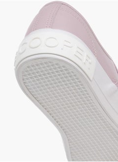Lee Cooper Women's Logo Embossed Sneakers with Lace-Up Closure  - Image 5