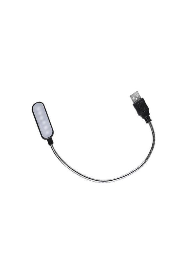 Portable  USB  LED  Mini Book Light  Reading  Light  Table Lamp  Flexible  6leds  USB Lamp  for Power Bank  Laptop  Notebook  PC Computer 
