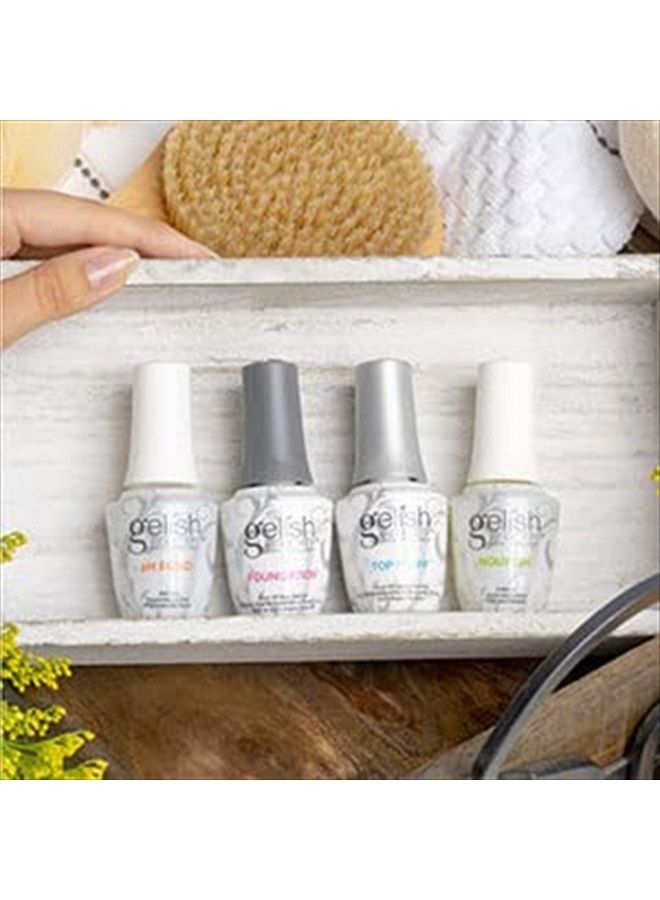 Gelish مجموعة أساسيات الأربعة الرائعة طلاء أظافر جل قابل للإزالة، 15 مل - Image 3