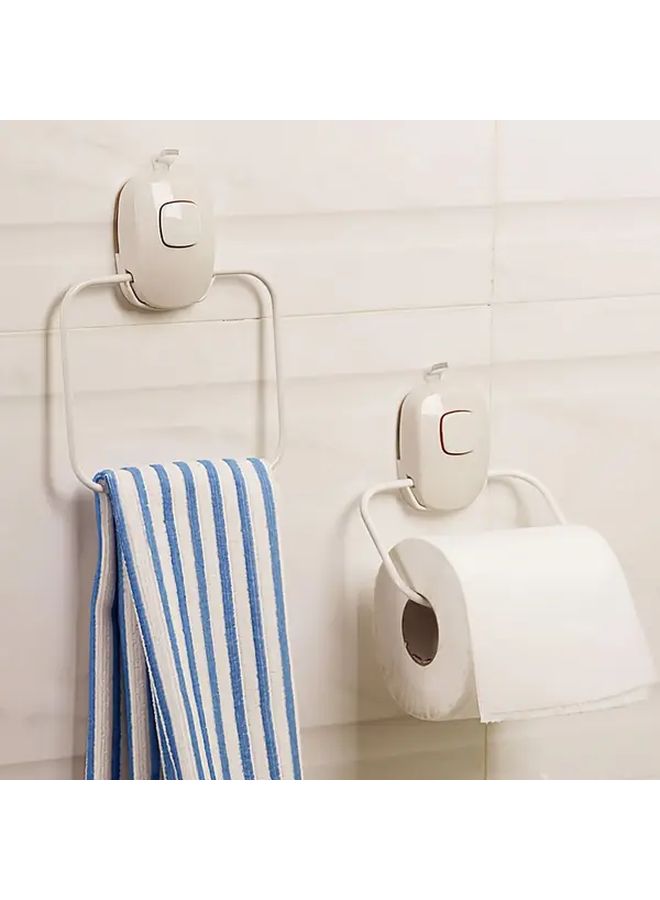 Set Of 6 Heavy Duty No Drill Kitchen Wall Storage With Suction Cup Holders - Image 5