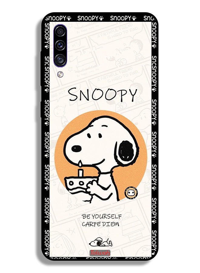 Tolwak Samsung Galaxy A30s Protective Case Cover Snoopy Be Yourself - Image 1