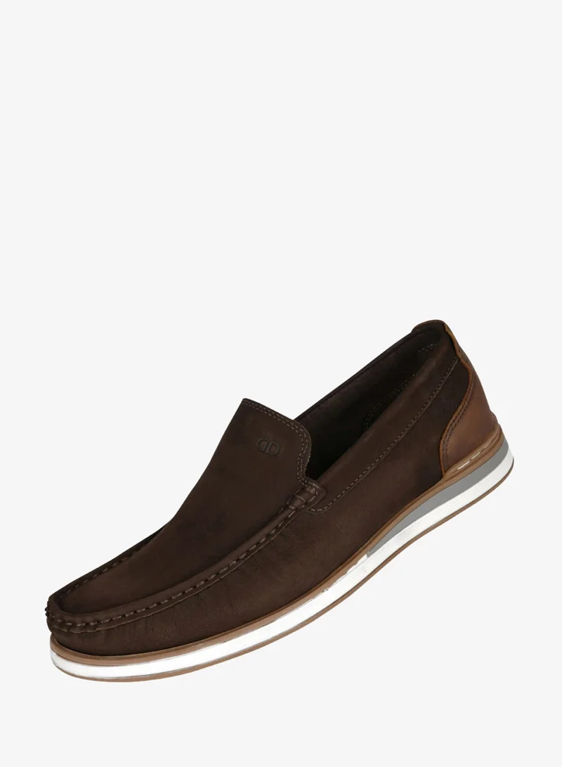 Democrata CAFÉ / TABACO 032-72 Democrata Mens Cafe Denim Flow Moccasin 252101-012 for Men | Best Price UAE