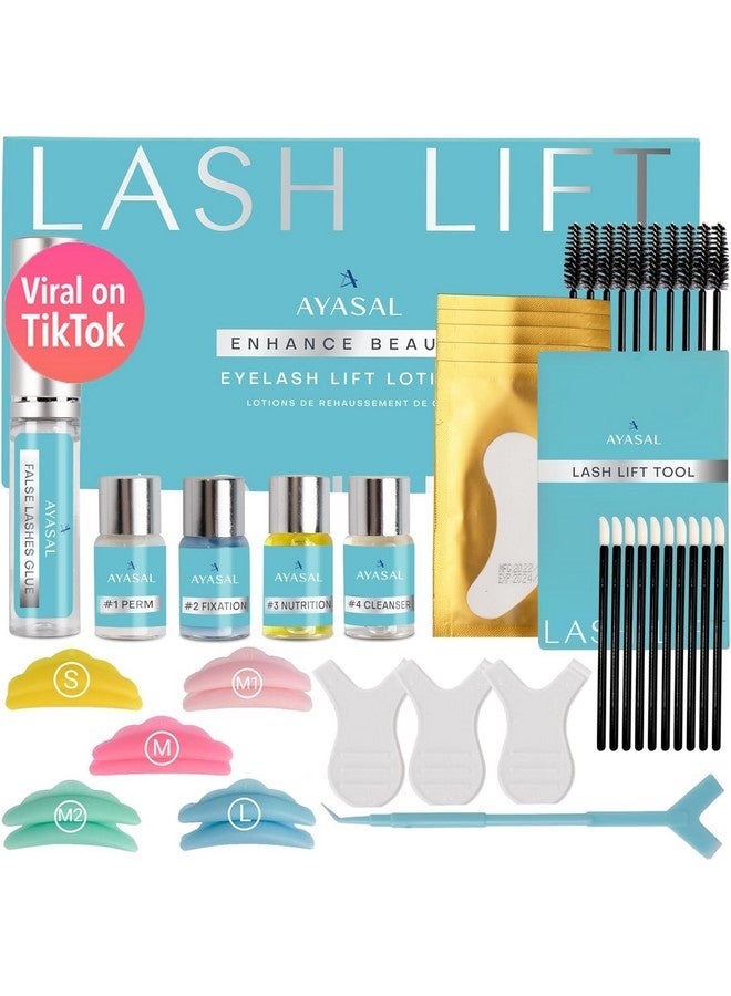 AYASAL Lash Lift Kit Eyelash Perm Kit, With Detailed Instruction Eyelash Lift Kit, Easy For Beginner And Professional Lash Perm Kit, Achieve Salon-Quality Lashes Lift With Safe And Effective Result - Image 1