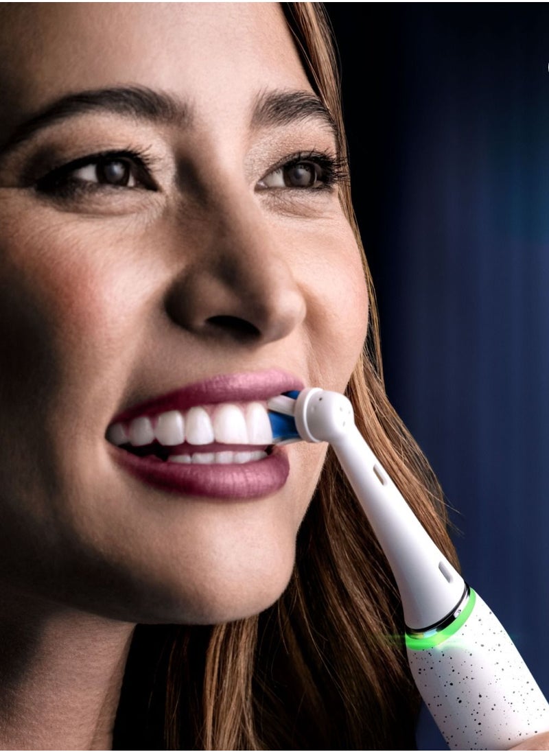 Oral-B - OralB iO Series 10 Stardust White Electric Toothbrush with Charging Travel Case - Image 1