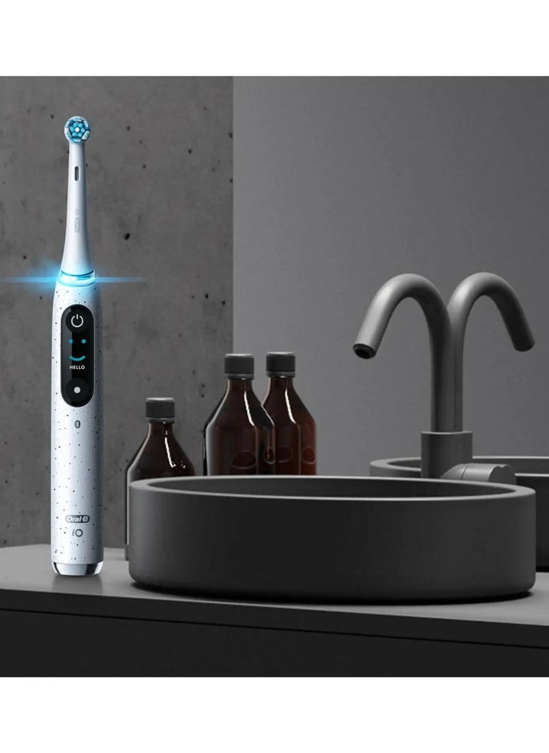 Oral-B - OralB iO Series 10 Stardust White Electric Toothbrush with Charging Travel Case - Image 1