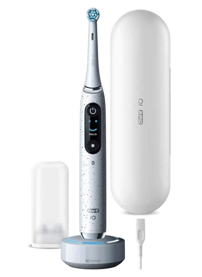 Oral-B - OralB iO Series 10 Stardust White Electric Toothbrush with Charging Travel Case - Image 1