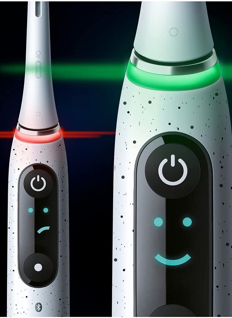 Oral-B - OralB iO Series 10 Stardust White Electric Toothbrush with Charging Travel Case - Image 1