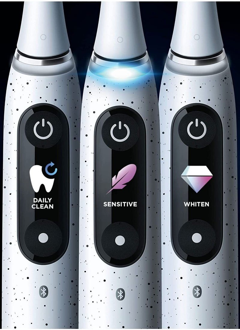Oral-B - OralB iO Series 10 Stardust White Electric Toothbrush with Charging Travel Case - Image 1