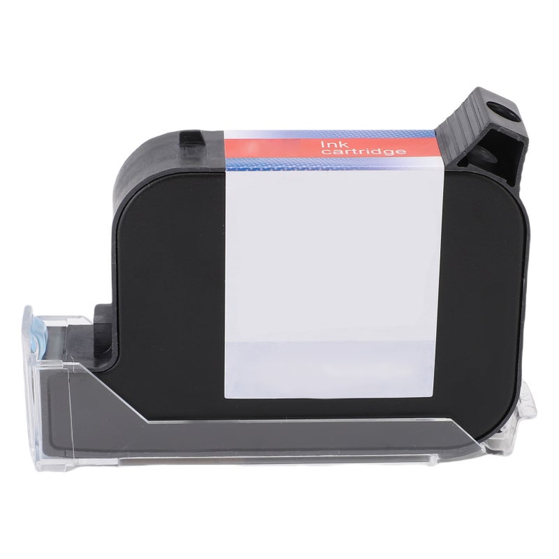 Quick Dry Solvent Ink Cartridge Black 42ml 12.7mm Replacement for Handheld Mini Inkjet Printer - Image 3
