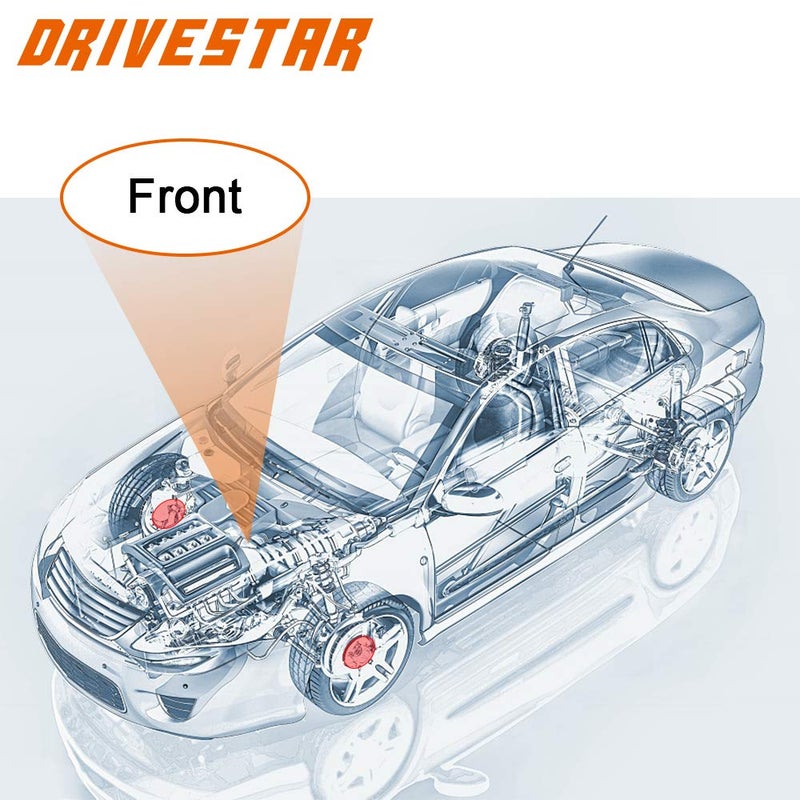 DRIVESTAR 515009 4WD Front Wheel Hub Bearing Assembly PassengerRight Side for Dodge Durango 1998 99 00 01 02 2003 19972004 for Dodge Dakota6 Lug 4Wheel ABS 4WD - Image 5