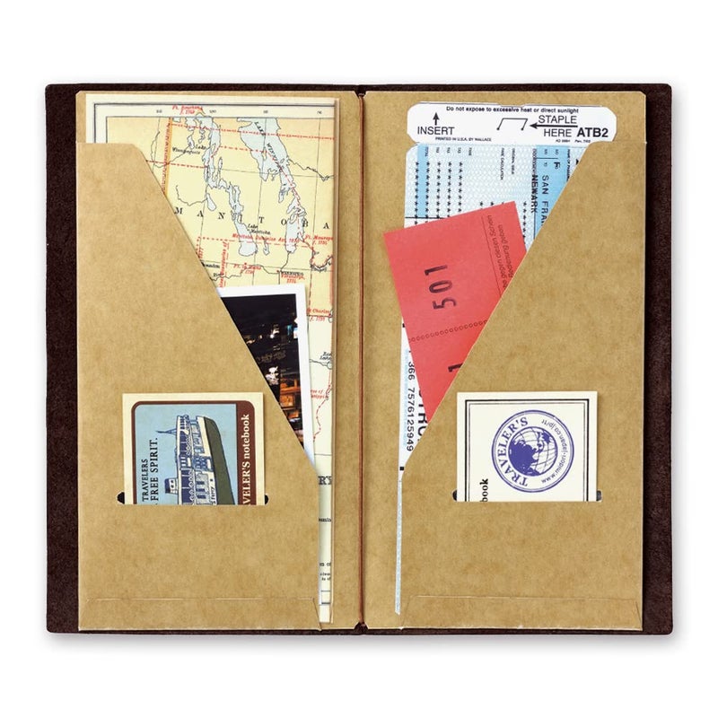 Designphil Traveler's Notebook Refill Kraft File Regular Size 14332006 - Image 2