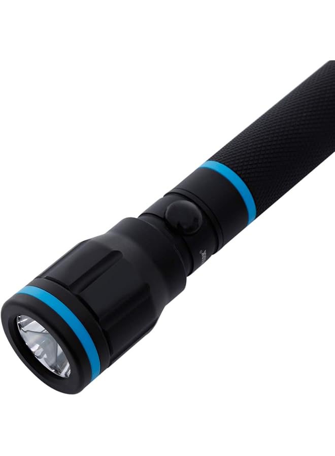 Olsenmark Rechargeable LED Water Proof Flashlight 152 MM 1000m distance - Image 4