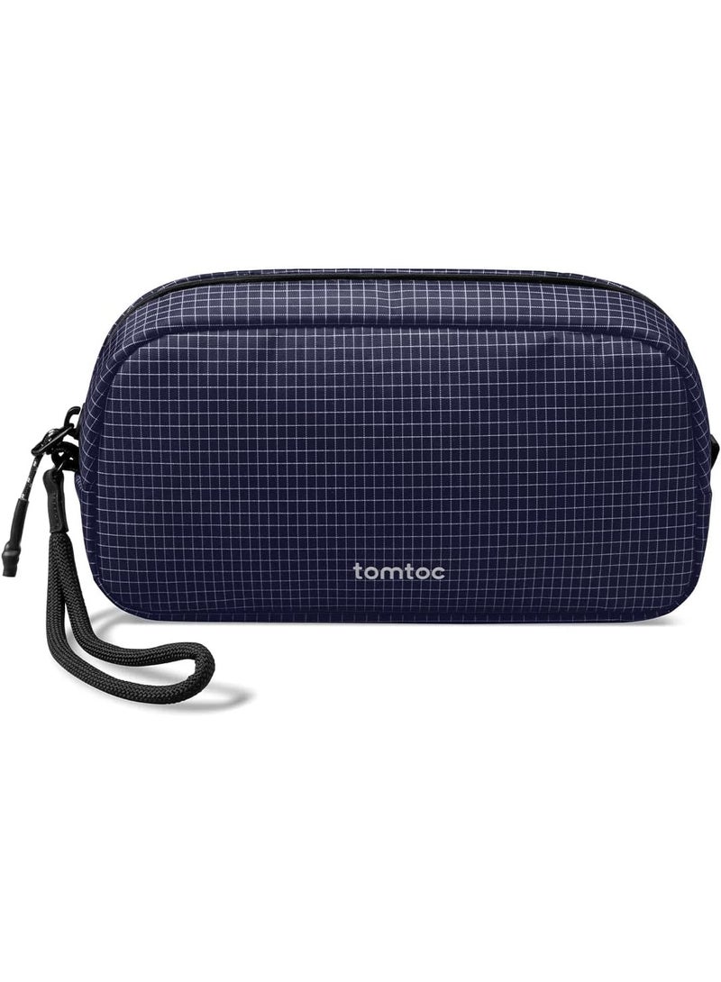 Tomtoc Light-T12 Advanced Tech Organizer – Electronic Accessory Travel Case, Water-Resistant Dual-Compartment Cable Organizer Bag for Charger, Cords, Power Bank, Hard Drive & Phone - Image 1
