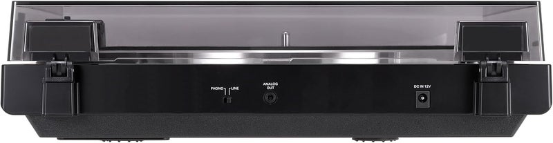 Audio-Technica AT-LP60X-BK Fully Automatic Belt-Drive Stereo Turntable, Black, Hi-Fi, 2 Speed, Dust Cover, Anti-Resonance, Die-Cast Aluminum Platter - Image 4