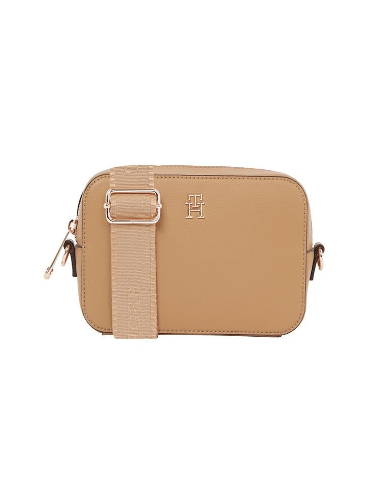 تومي جينز Logo Detail Zip Over Crossbody  - Image 1