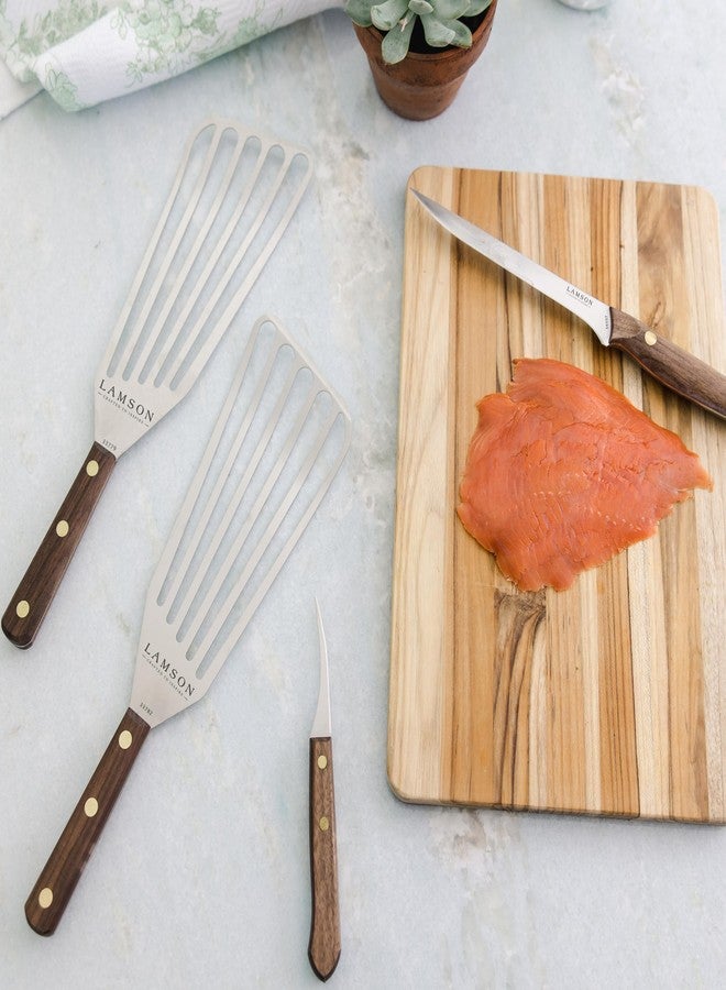 Lamson 8" Shrimp Deveiner with Walnut Handle - Image 2