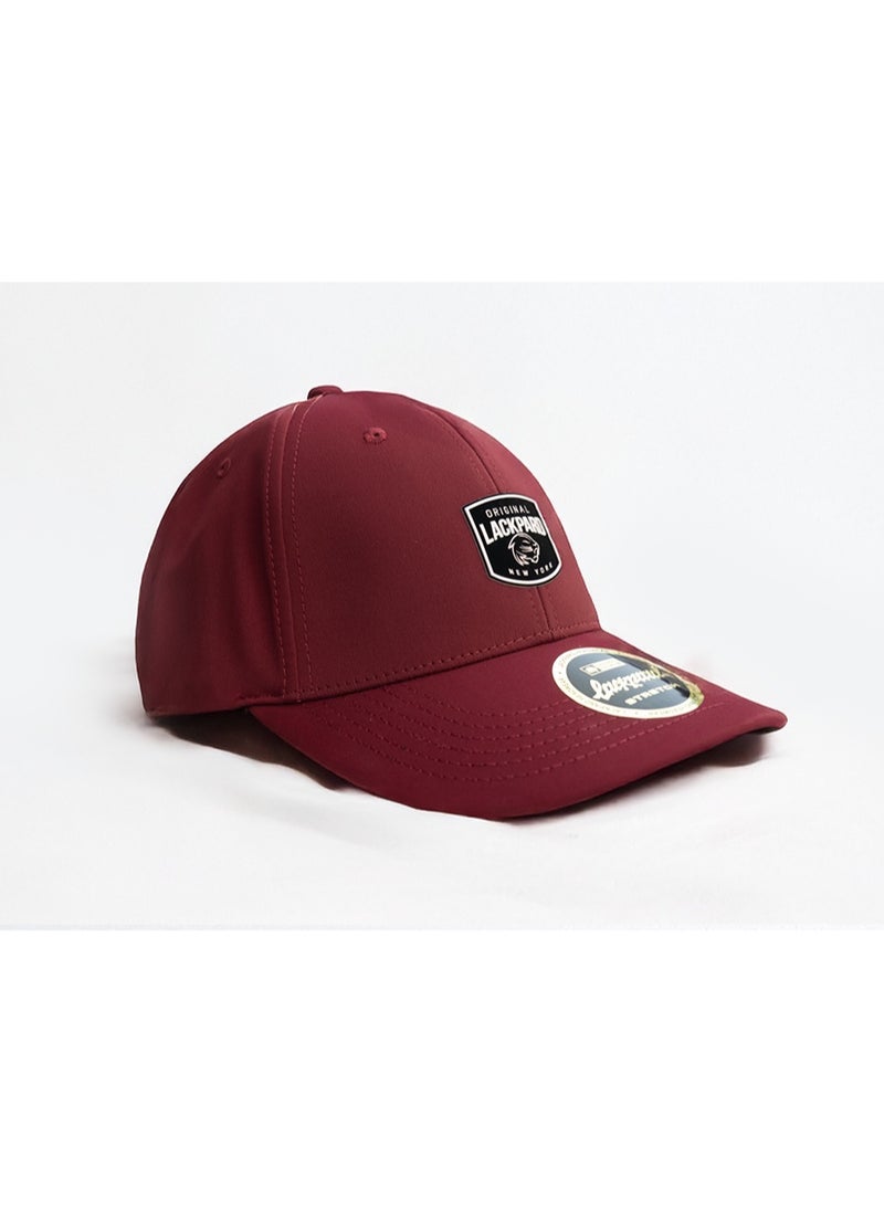Generic Red Baseball Cap Stylish Embroidered Hat  - Image 2
