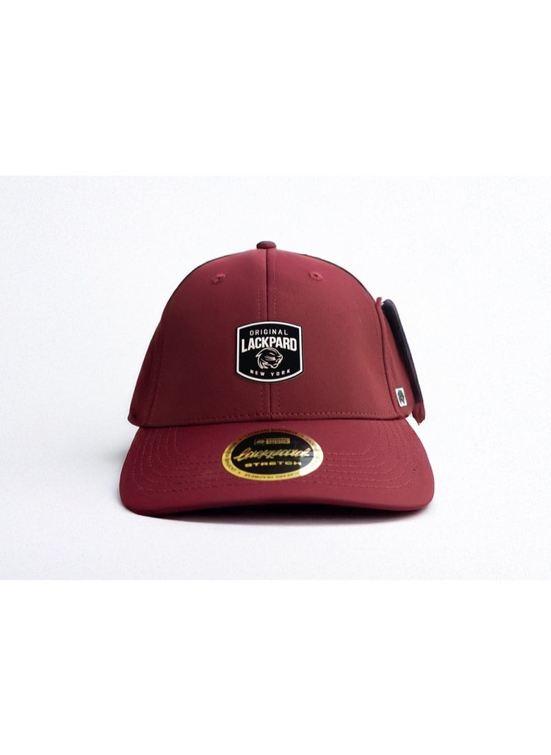 Generic Red Baseball Cap Stylish Embroidered Hat  - Image 1