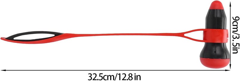 ZJchao Massager Hammer Manual Back Massagers Silicone Hammer Stick Elastic Full Body Massage Stick Body Stress Relieve Hammer Joints Muscles Stick Point Massag Tool Relaxing - Image 5