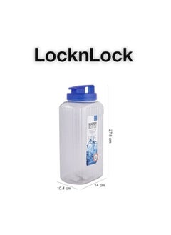 LOCK & LOCK LocknLock 2.6L Water Bottle - Slim Design with Fluted Handle for Easy Carry, Ideal for Indoor and Outdoor Use  - Image 3