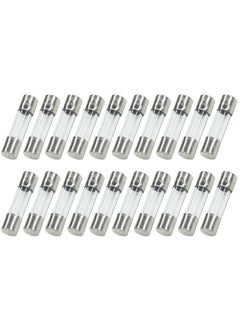 Electronicspices Electronic Spices 3A 250V 5mm x 20mm Fast Acting Glass Tube Cartridge Fuse Pack of 100  - Image 1