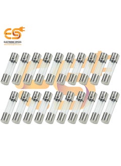 Electronicspices Electronic Spices 3A 250V 5mm x 20mm Fast Acting Glass Tube Cartridge Fuse Pack of 100  - Image 2