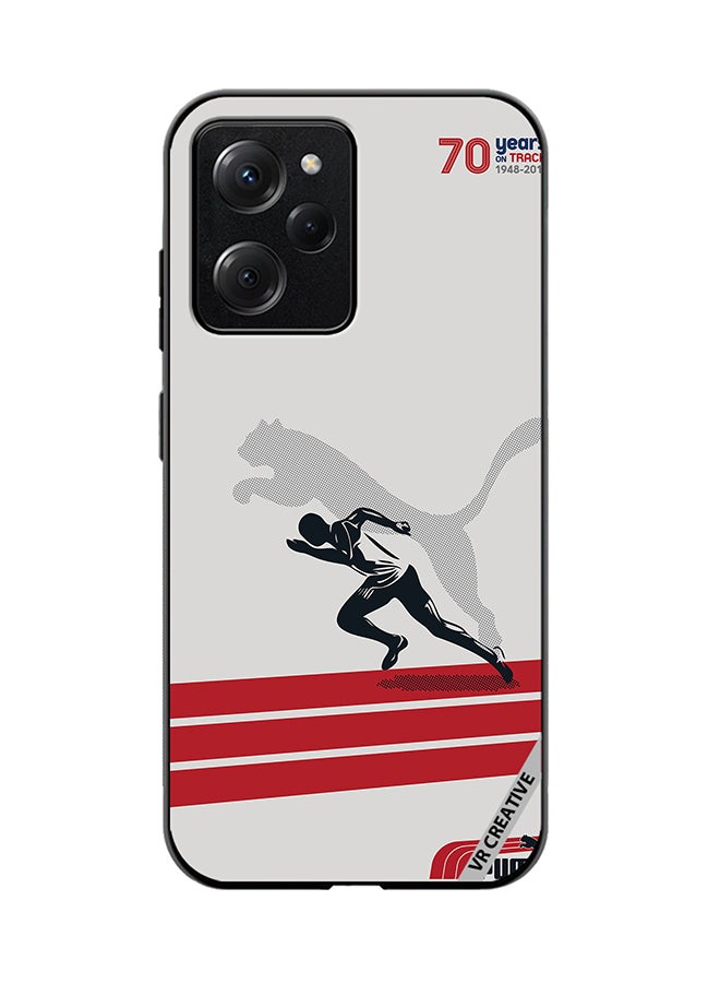 Protective Case Cover For Xioami Pcoo X5 Pro Puma Runner Design Multicolour