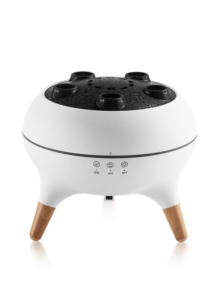 EVEREEN Rings Multiple Fragrance Diffusers Desktop Flame Humidifiers Household Heavy Fog Volume Colorful Lights Remote Control Gift For Girlfriend Sleep Aromatherapy Color Changing Machine  - Image 1